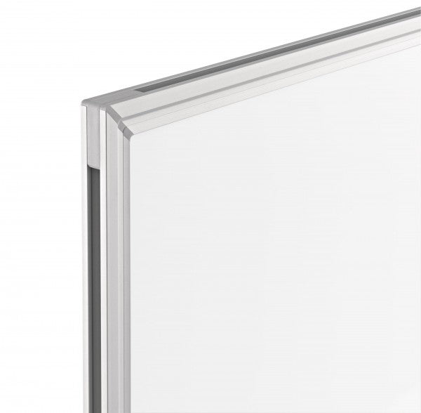 Magnetoplan Whiteboard – 60 × 45 cm, magnetisch, Aluminiumrahmen, Wandmontage