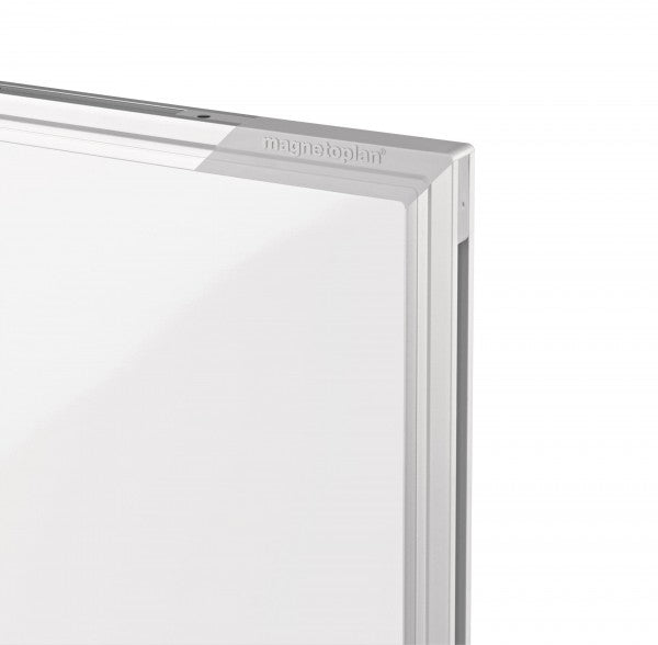 Magnetoplan Whiteboard – 60 × 45 cm, magnetisch, Aluminiumrahmen, Wandmontage