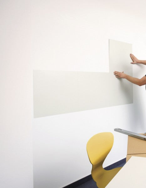 Magnetoplan Pinnwand – magnetisch – 50 × 50 cm, weiss, Magnetowand