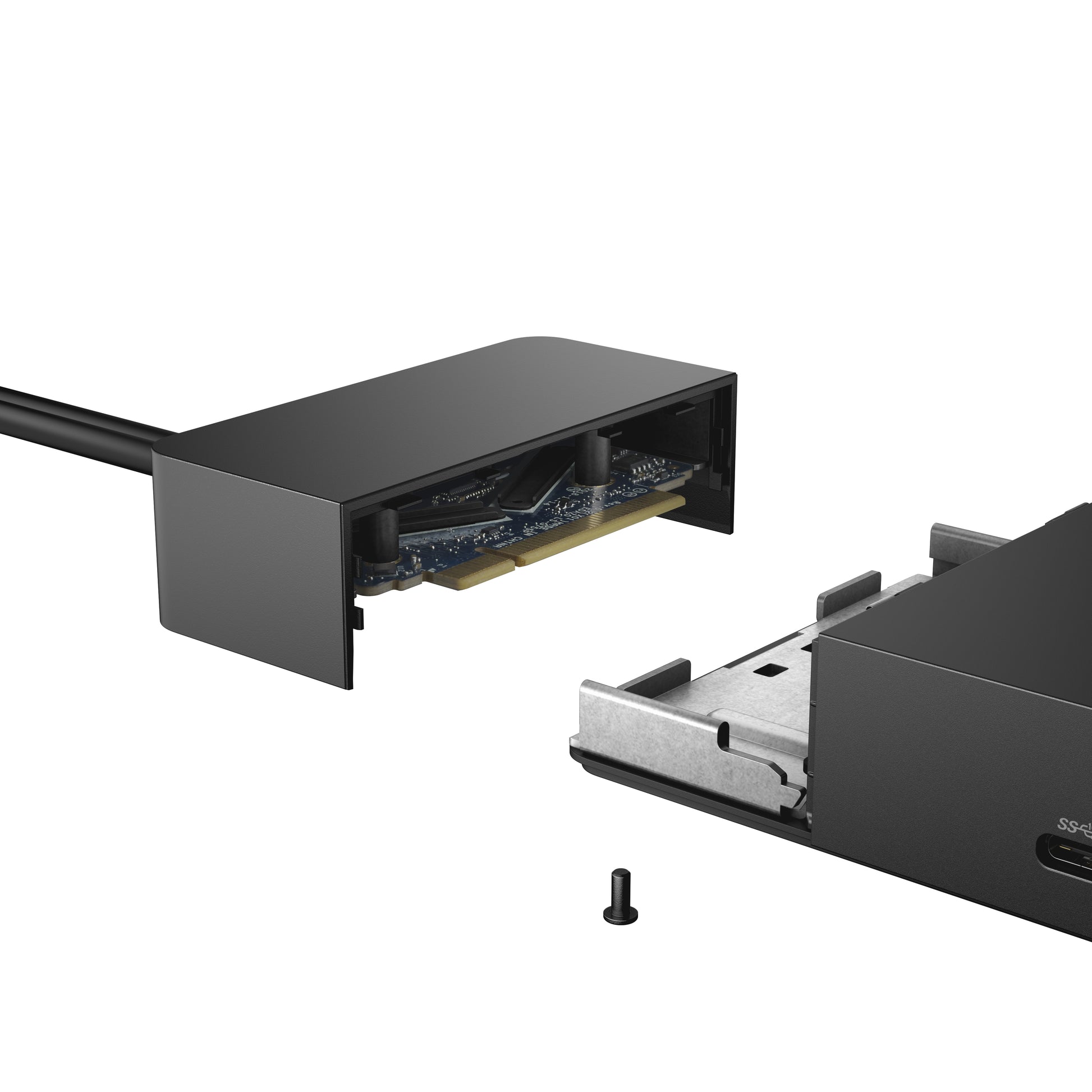 DELL WD19-180W Dockingstation – USB-C, 2× DP, 1× HDMI, 3× USB-A, 2× USB-C, 180 W PD, GbE, 3,5 mm Audio
