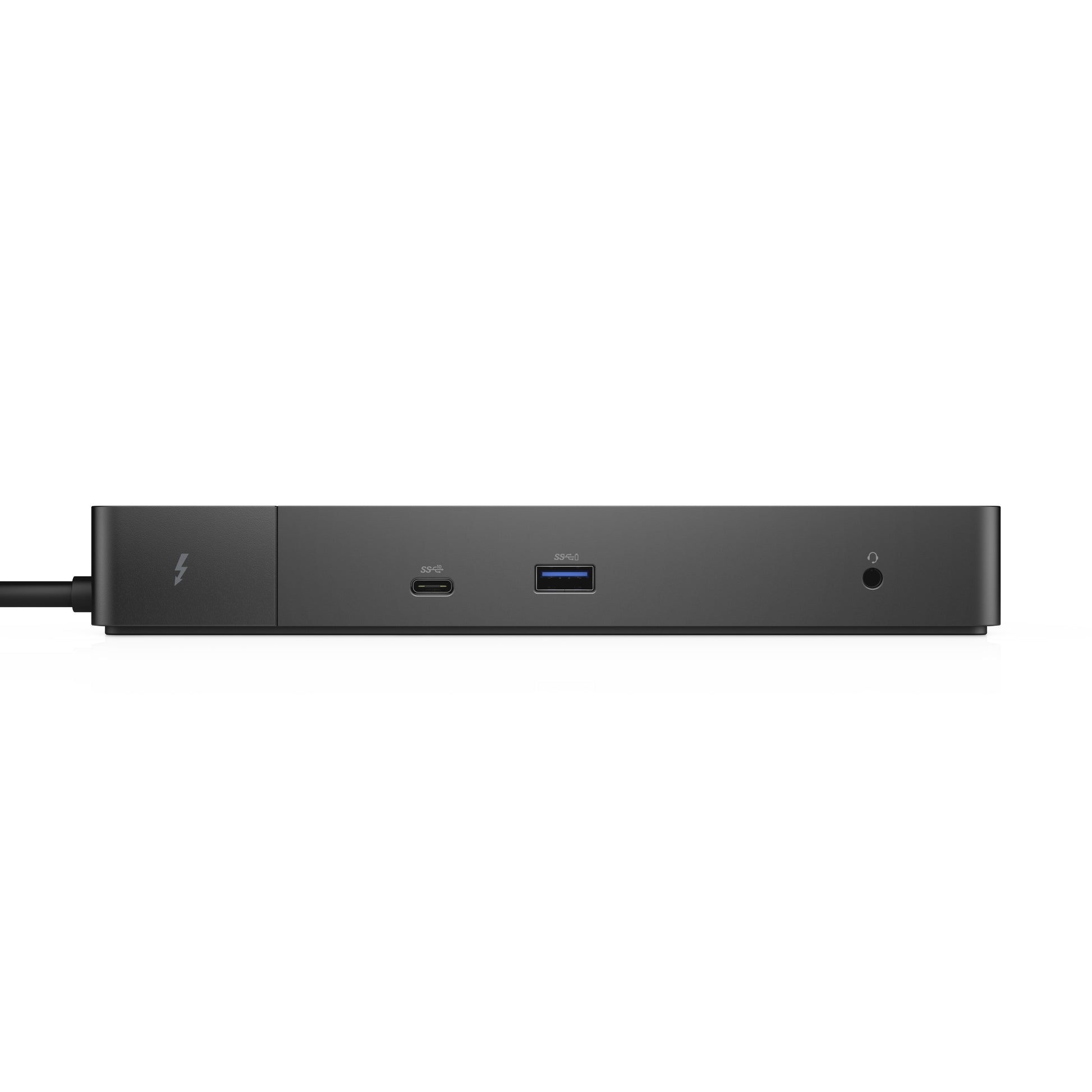 DELL WD19TB Dockingstation – Thunderbolt 3, 2× DP, 1× HDMI, 3× USB-A, 2× USB-C, 180 W PD, GbE, 3,5 mm Audio