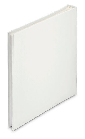 Hama Wrinkled – Fotobuch, gebunden, 30 × 30 cm, Kraftpapier, weiss