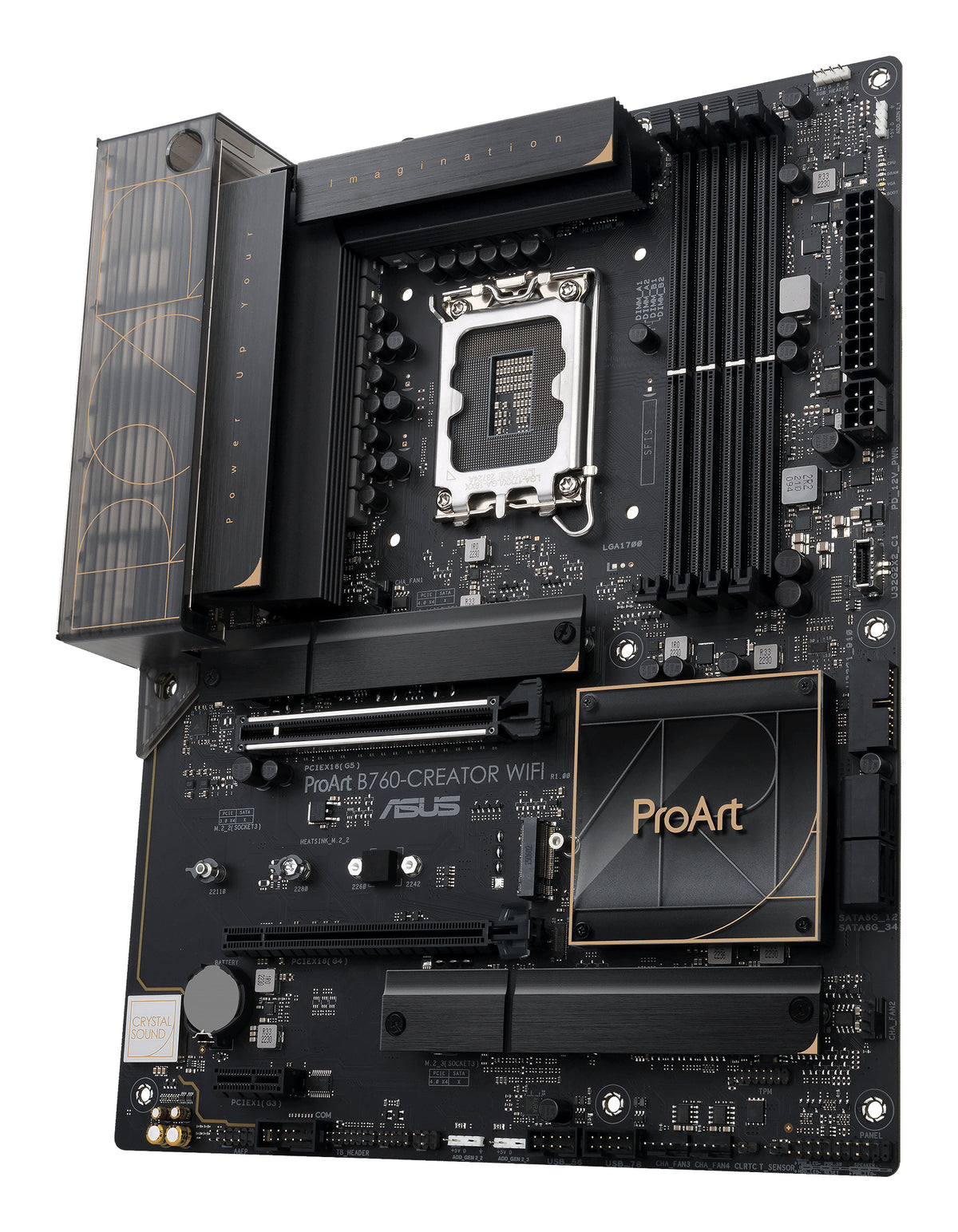 ASUS PROART B760-CREATOR WIFI – Mainboard – LGA 1700, Intel B760, ATX, DDR5