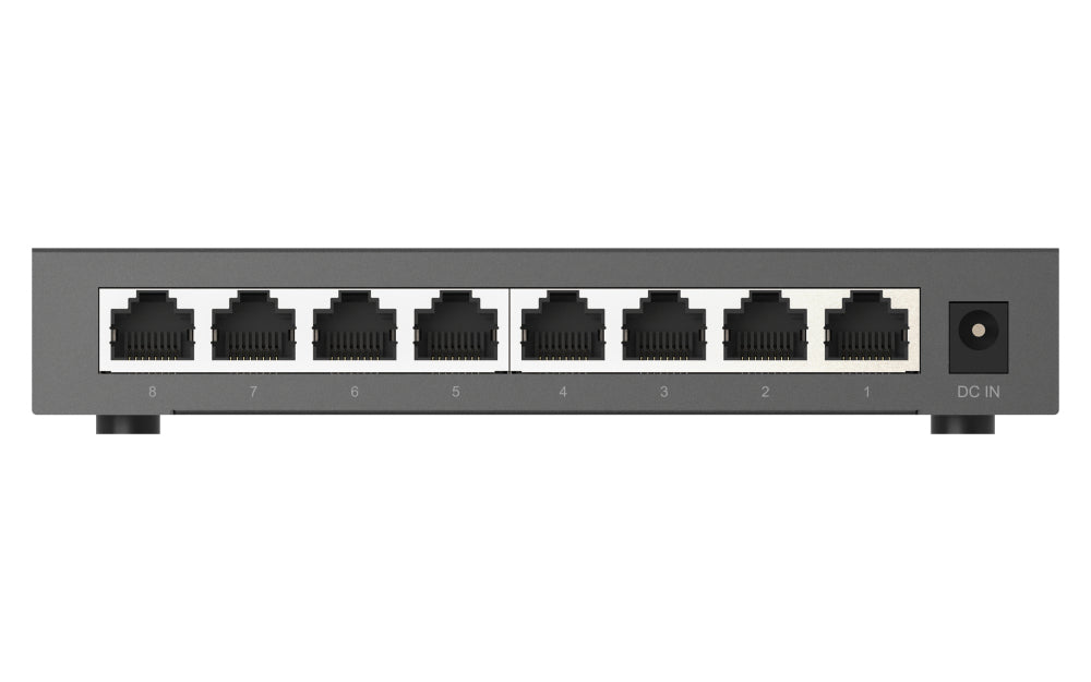 QNAP QSW-1108-8T-R2 – Unmanaged Switch – 8× 2,5G, Desktop