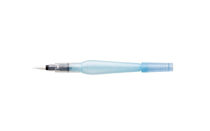 Pentel Wassertankpinsel – Blau, Kunststoff, Länge 155 mm, 1er-Pack, Nylonspitze, Füllmenge 10 ml
