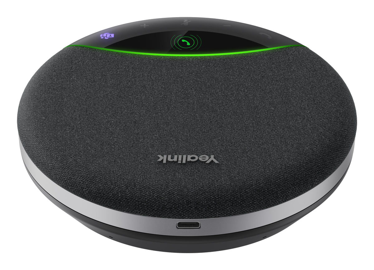 Yealink SP96 Freisprecheinrichtung – USB-C/USB-A, Bluetooth 5.3 – mit USB-C/USB-A-Dongle – schwarz