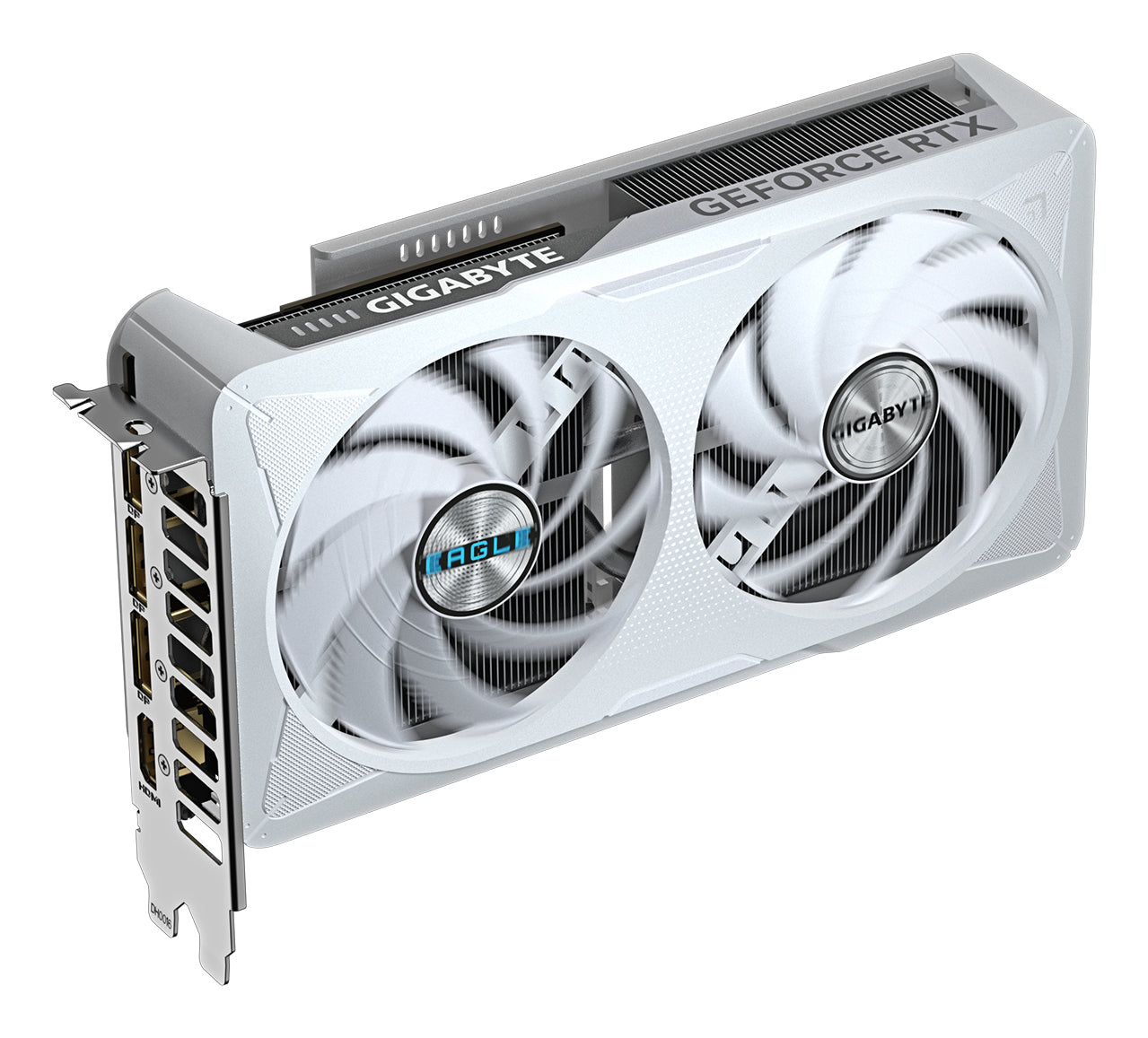GIGABYTE GeForce RTX 5060 EAGLE OC ICE 8G – 8 GB GDDR7, PCIe 5.0, 3×DisplayPort, 1×HDMI, 109 W