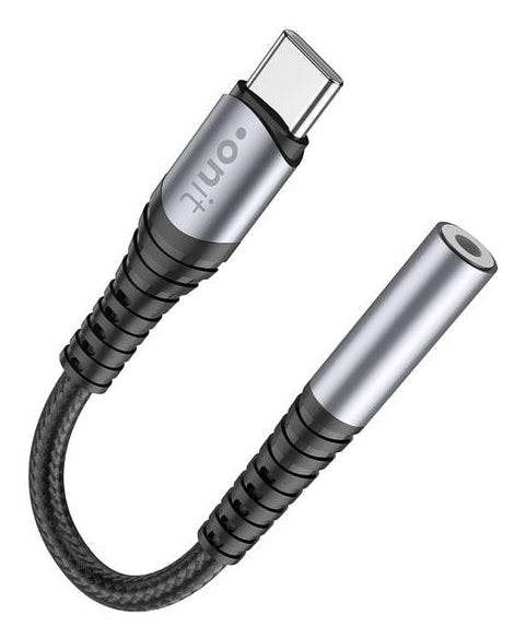 ONIT Adapterkabel – USB-C auf 3,5 mm Klinke 0,13 m – für USB-C Geräte