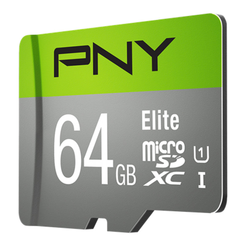 PNY microSDXC 64 GB – Klasse 10, U1, 1er Pack