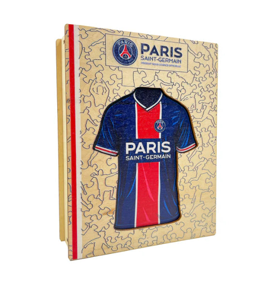 Iconic Puzzles PSG FC Trikot - Holz-Puzzle, 1 Spieler, ab 10 Jahren