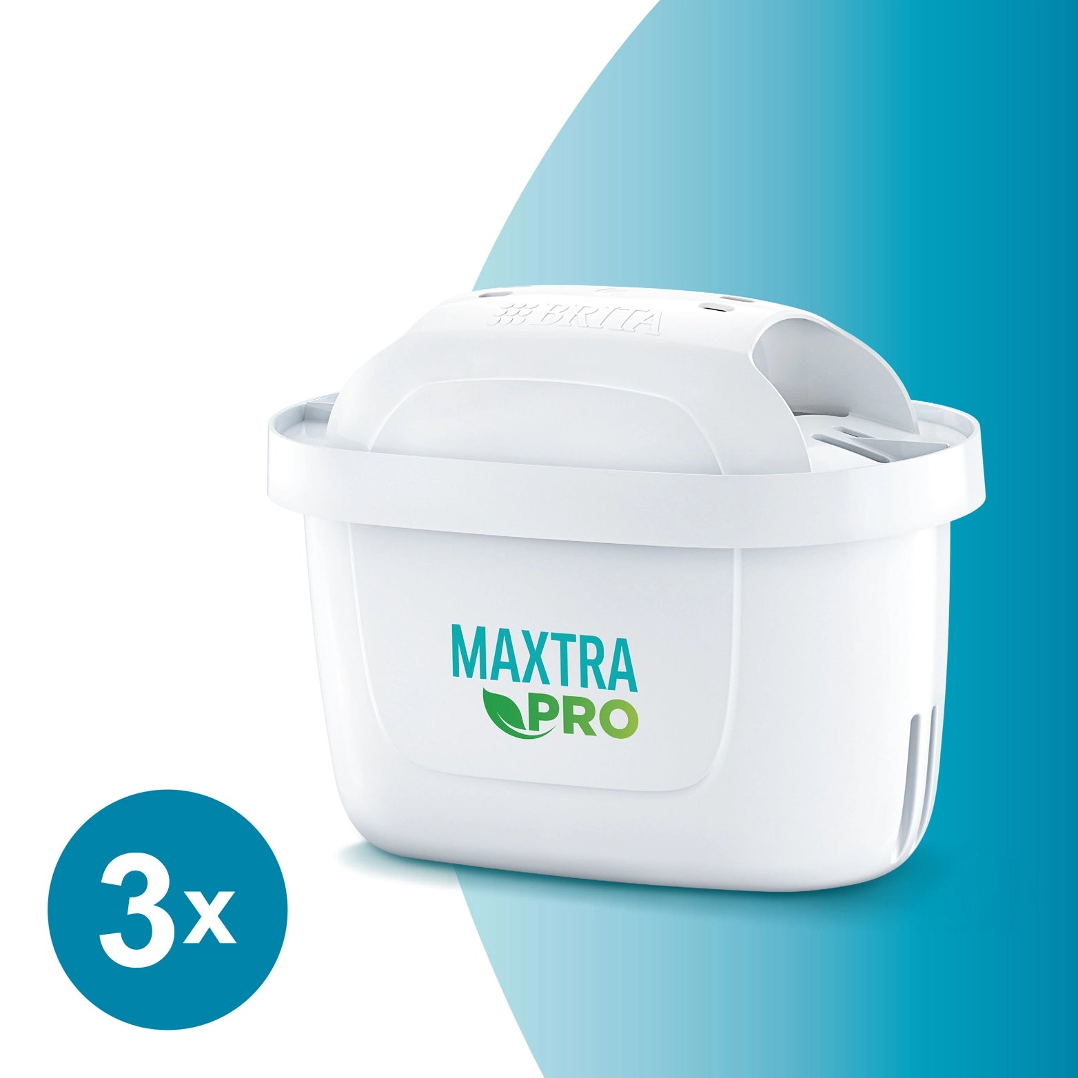 Brita Wasserfilterkartusche, 3 Stück, Kunststoff – für Brita Wasserfilter-Kannen und Brita Flow