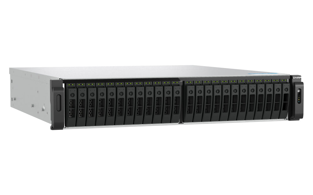 QNAP TS-h3077AFU-R7-64G NAS – 64 GB RAM, 30 Einschübe, 3U