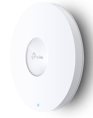 TP-Link AX3000 – Wi-Fi 6 Access Point, Dual-Band (2,4/5 GHz), 1× GbE, PoE, Decke/Wand, Weiss