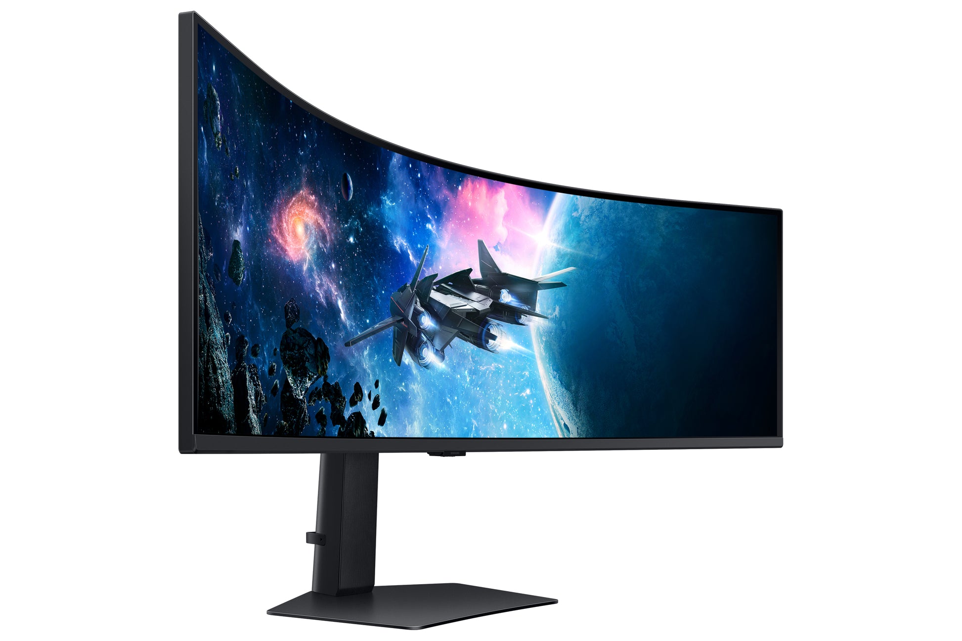Samsung Odyssey G9 G95C – 49" Gebogen 1000R, 5120 × 1440 (DQHD), VA, 240 Hz, DisplayHDR 1000