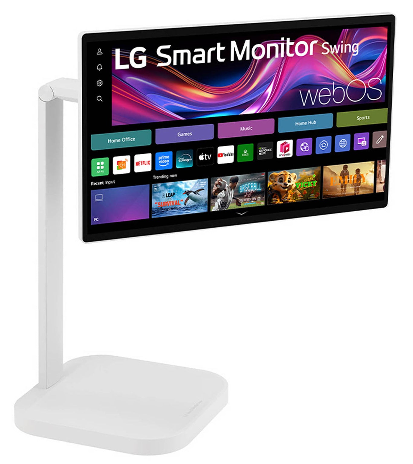 LG 32U889SA-W – 31,5" Touch, 3840 × 2160 (4K), IPS, USB-C 65 W, Webcam