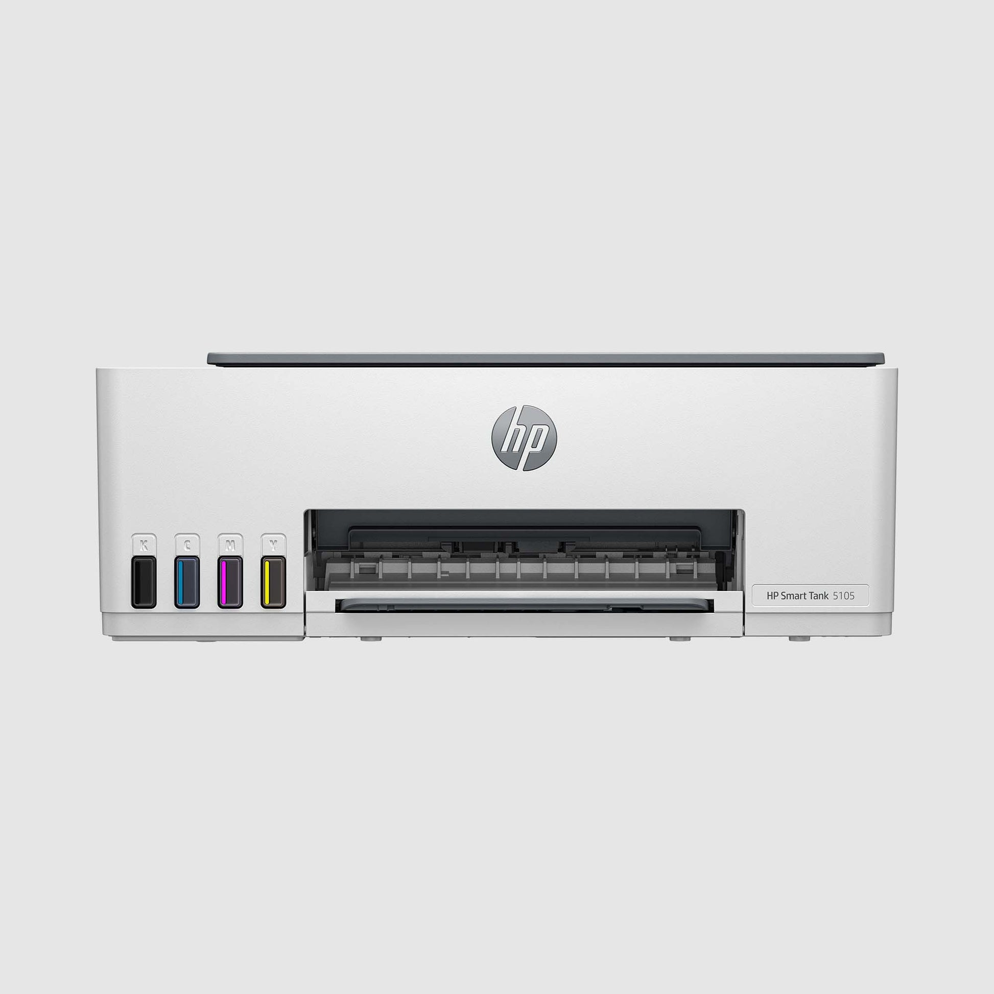 HP Smart Tank 5105 – Farbtintenstrahl-Multifunktionsdrucker, A4, 3-in-1, Duplex, WLAN, AirPrint, Mopria