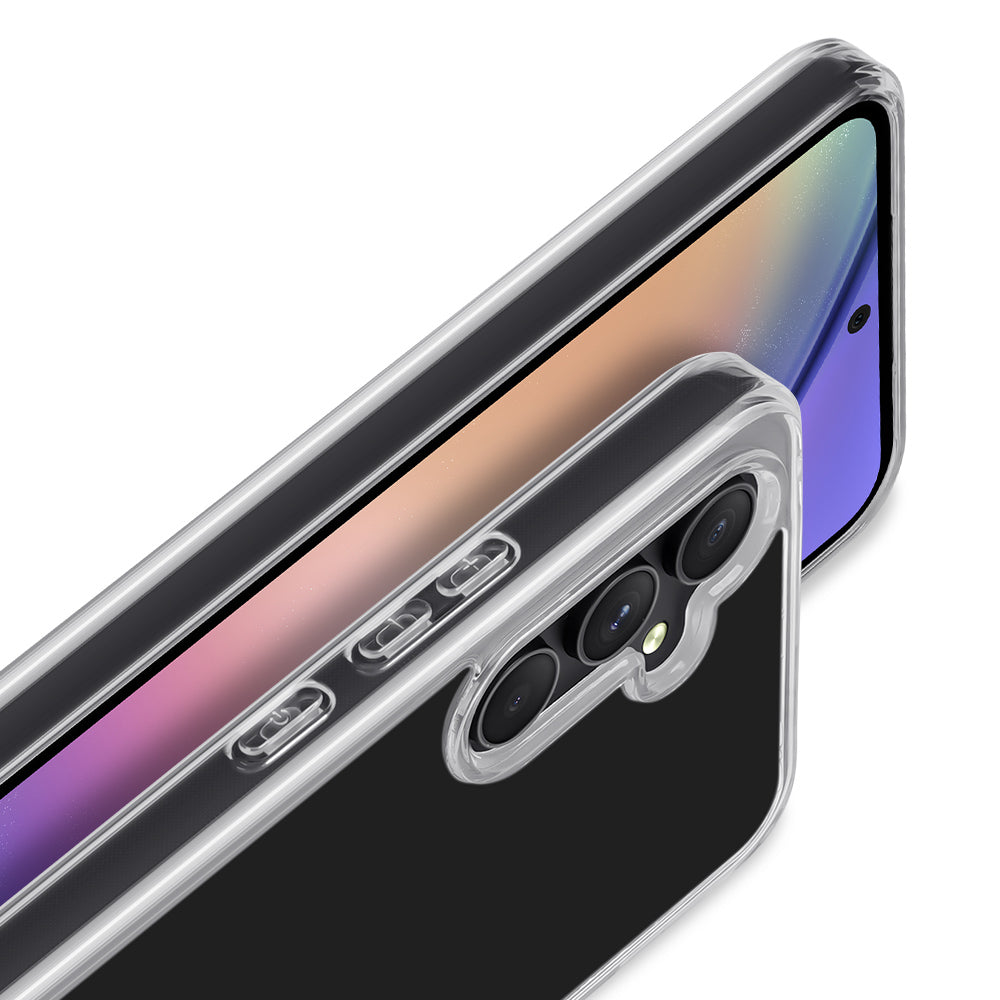 nevox StyleShell SHOCKFlex Backcover – für Samsung Galaxy A37 5G, PC+TPU, Transparent, schlagfest