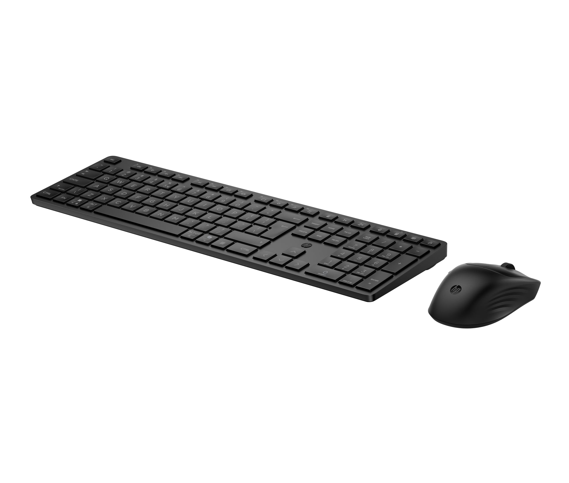 HP 490C – Tastatur- und Maus-Set – Bluetooth & 2,4 GHz (USB-A Empfänger) – Leise Tasten – Schwarz