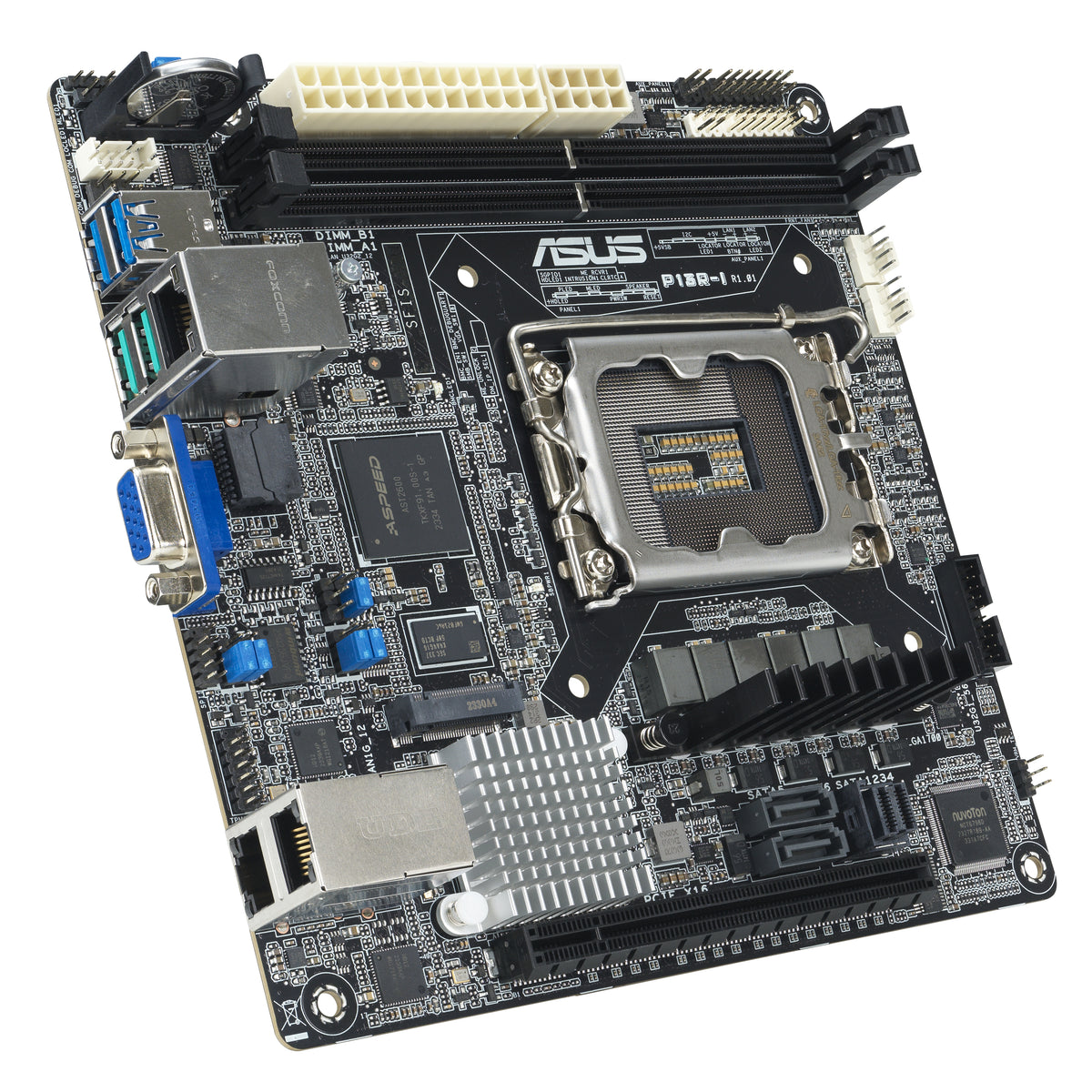 ASUS P13R-I – Mainboard – LGA 1700, Intel C262, mini ITX, DDR5, für Intel Pentium, Intel Xeon, Intel Xeon E