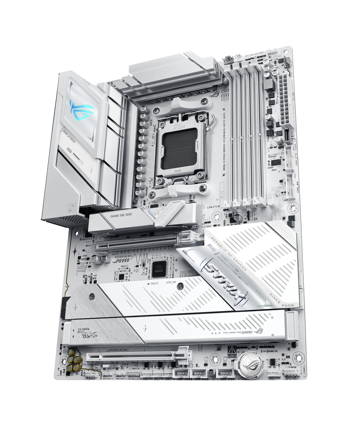 ASUS ROG STRIX B850-A GAMING WIFI7 NEO – Mainboard – Sockel AM5, AMD B850, ATX, DDR5