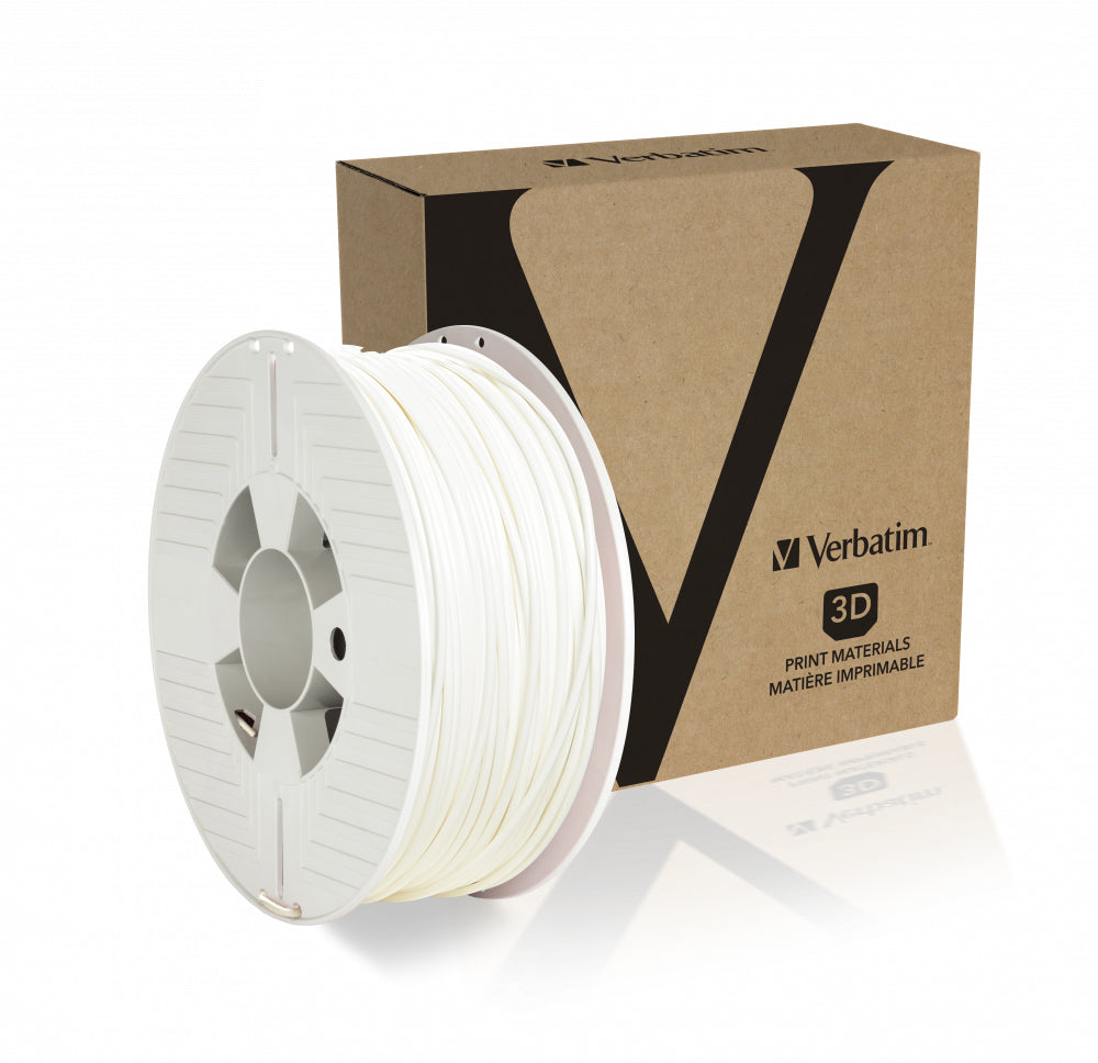 Verbatim Filament PLA – 2,85 mm, 1 kg – Weiss, für jede Marke, 1 Stück
