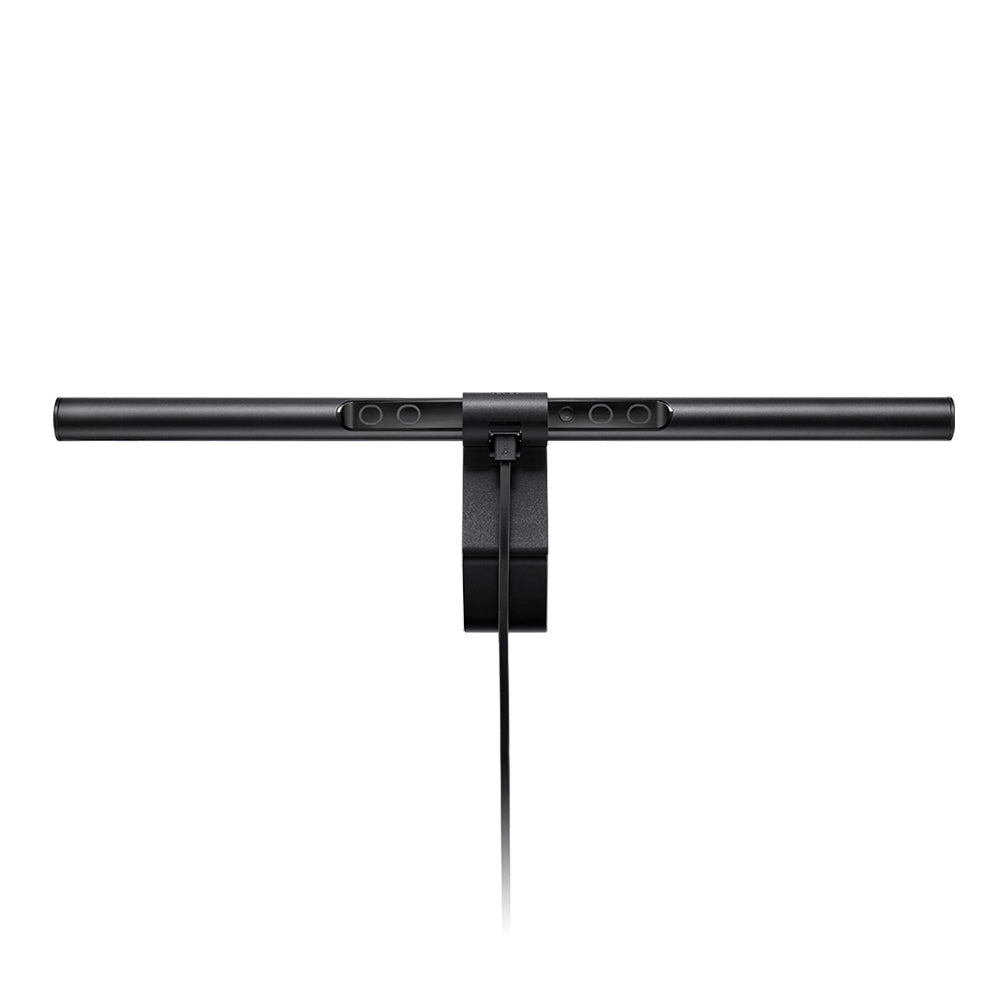 BenQ Monitor-Lichtleiste ScreenBar – 930 lm, Farbtemperatur einstellbar, dimmbar, USB – Schwarz