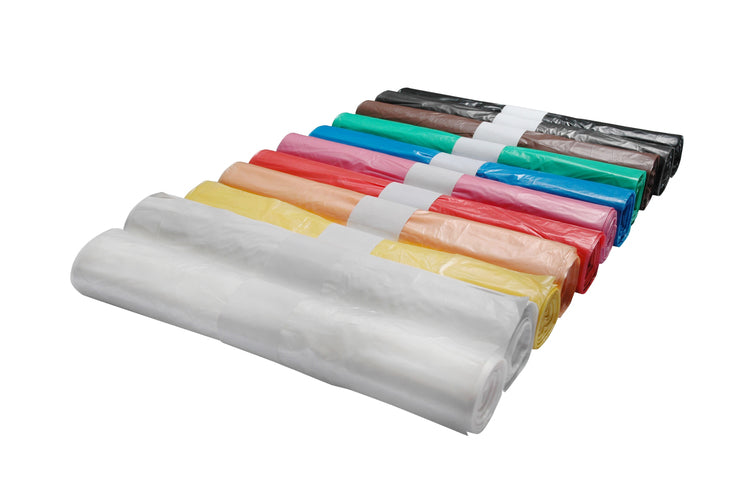 WeitaClean Mehrzweckbeutel – HDPE, blau, 25 µm, 400 × 200 × 120 mm, 1 Rolle à 20 Stk