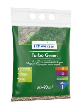 Eric Schweizer Rasendünger Granulat, Turbo Green, für Rasen – 4,5 kg