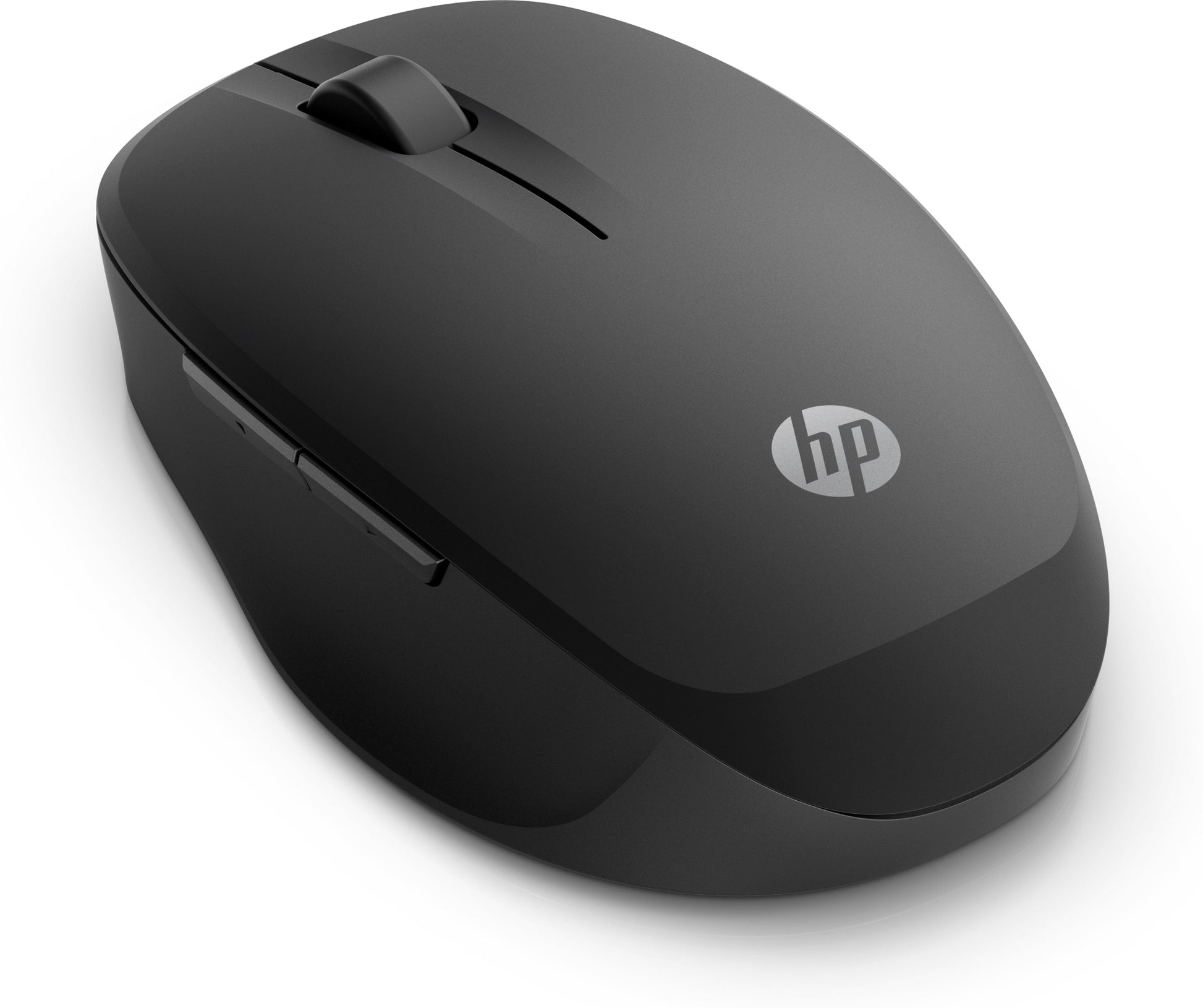 HP Dual Mode Mouse 300 E – Maus – Kabellos (Bluetooth/2,4 GHz), 3600 DPI, rechts, Schwarz