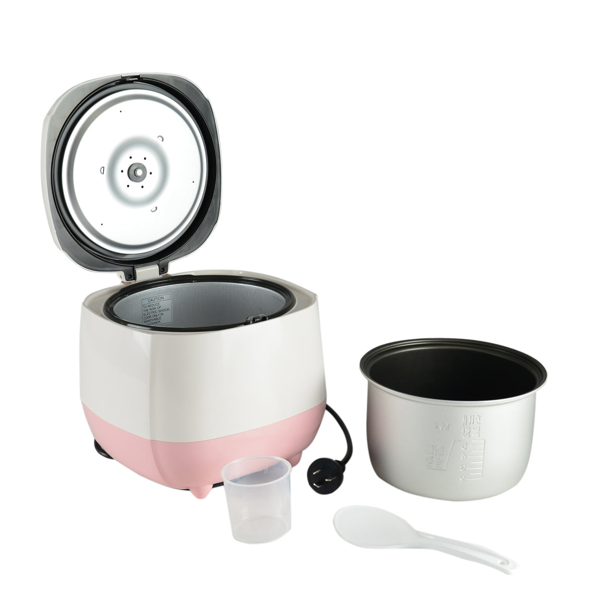 Cuckoo Reiskocher CR-0632 – 1,08 l – Pink/Weiss/Kunststoff
