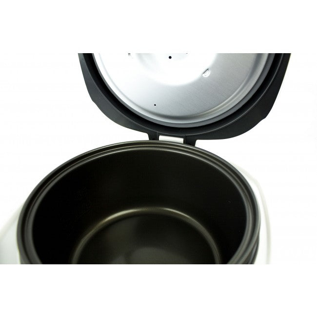 Cuckoo Reiskocher CR-0331 – 0,54 l, 360 W, Warmhaltefunktion – Elfenbein/Orange