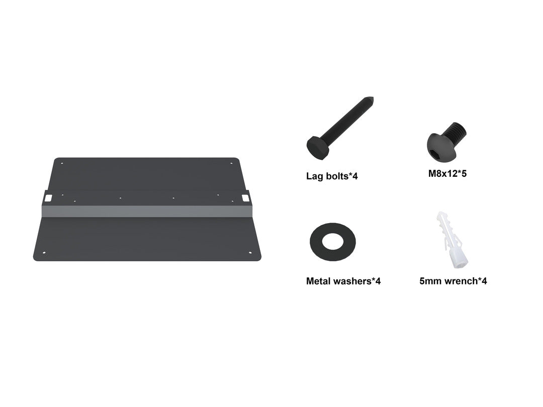 Multibrackets Floorbase Pro OM55N-D – Monitorhalterung, Standfuss, für Samsung OM55N-D, Schwarz