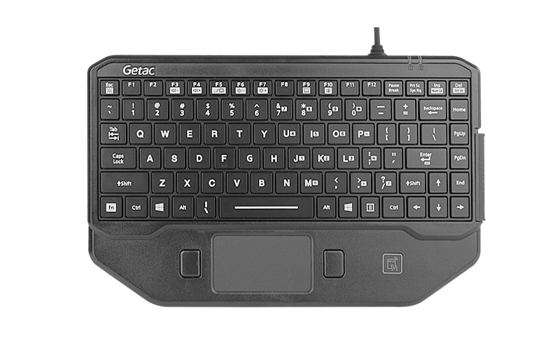 Getac Tastatur, kabelgebunden (USB-A), mit Smartcard-Leser