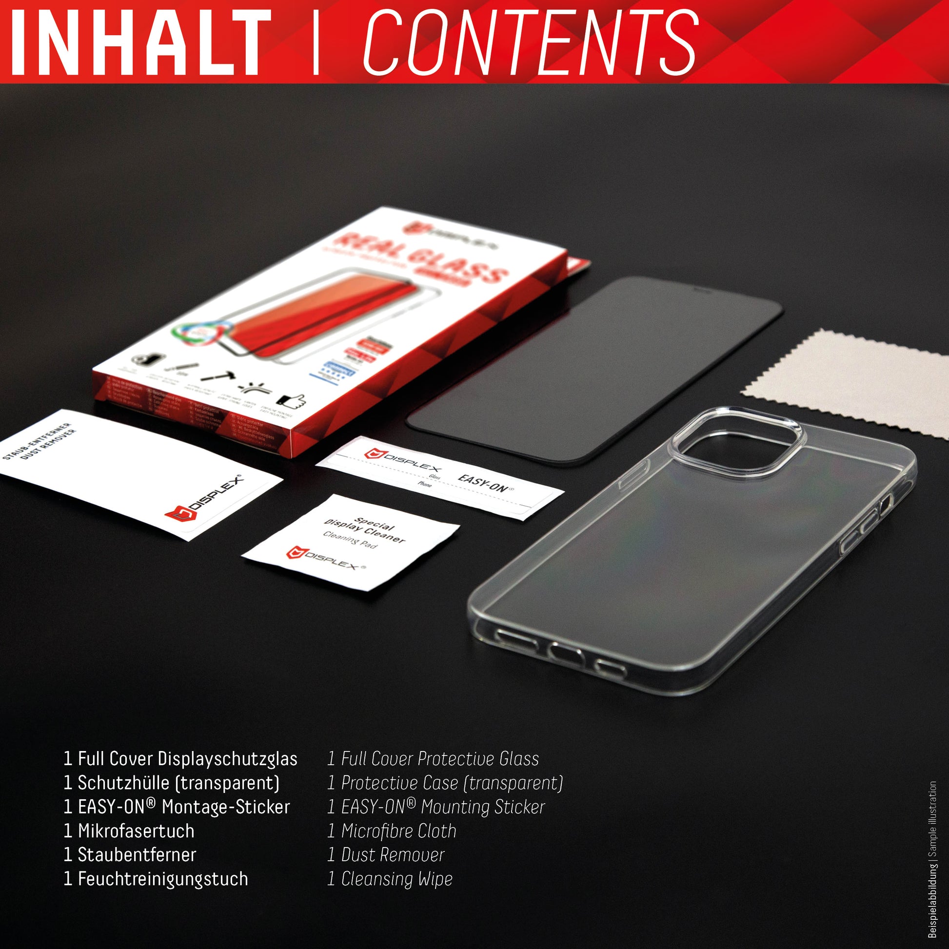 E.V.I. Backcover – für Samsung Galaxy S21+ 5G – transparent – Glas
