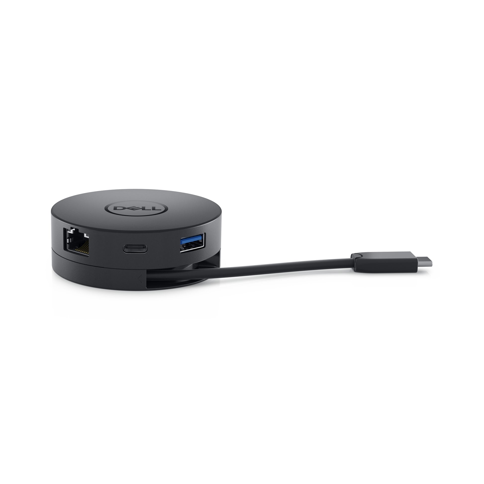 DELL DA300 Multiport-Adapter – USB-C, 1× DP, 1× HDMI, 1× VGA, 1× USB-A, GbE, für Windows/Mac