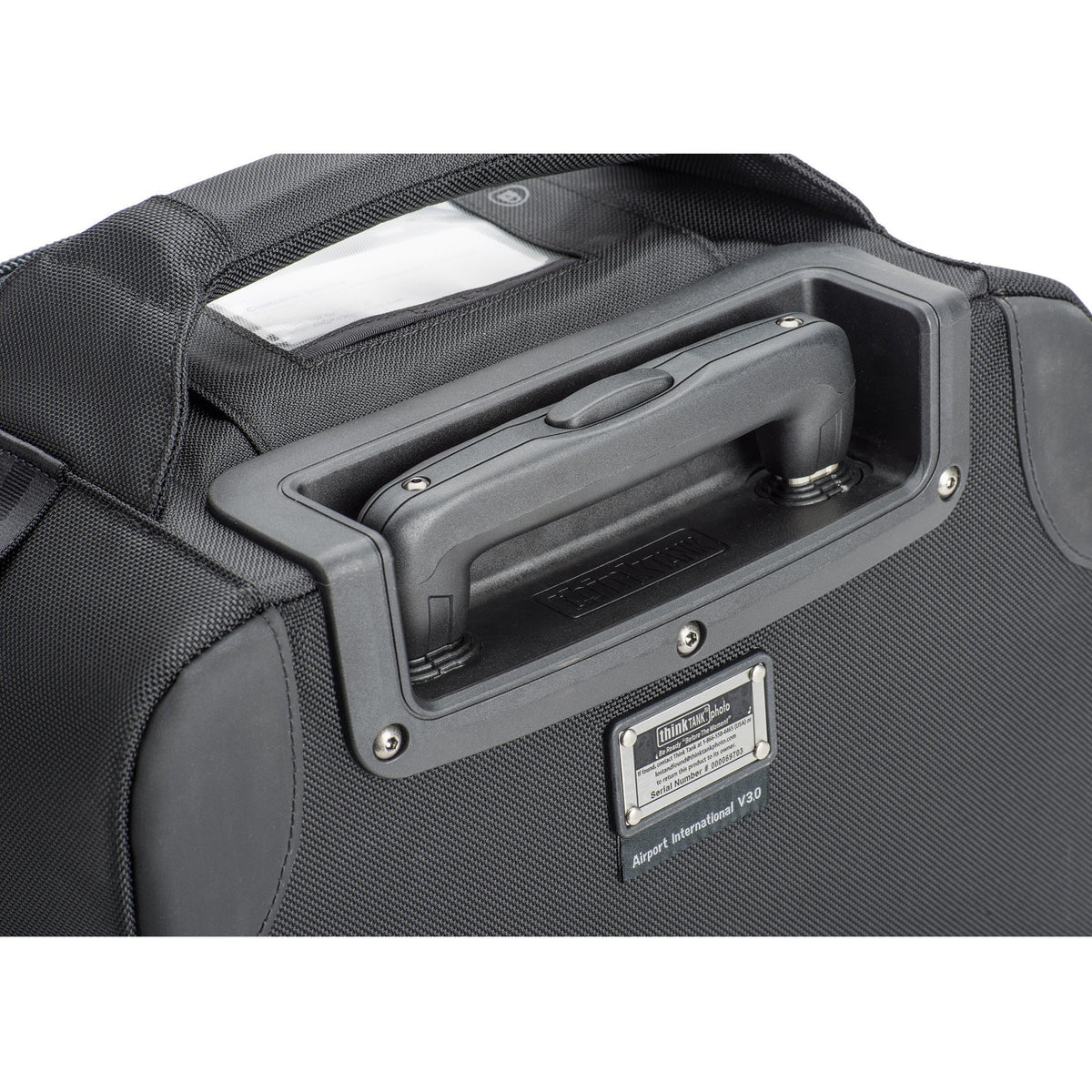 Think Tank Airport International V3.0 Trolley-Koffer – Nylon/Polyurethan, TSA-Schloss, Notebookfach – Schwarz