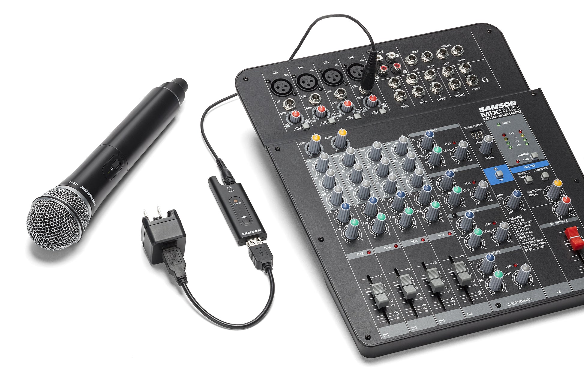 Samson XPD2 HH – Bühnenmikrofon – Kabellos (2,4 GHz), Niere, 20–16'000 Hz