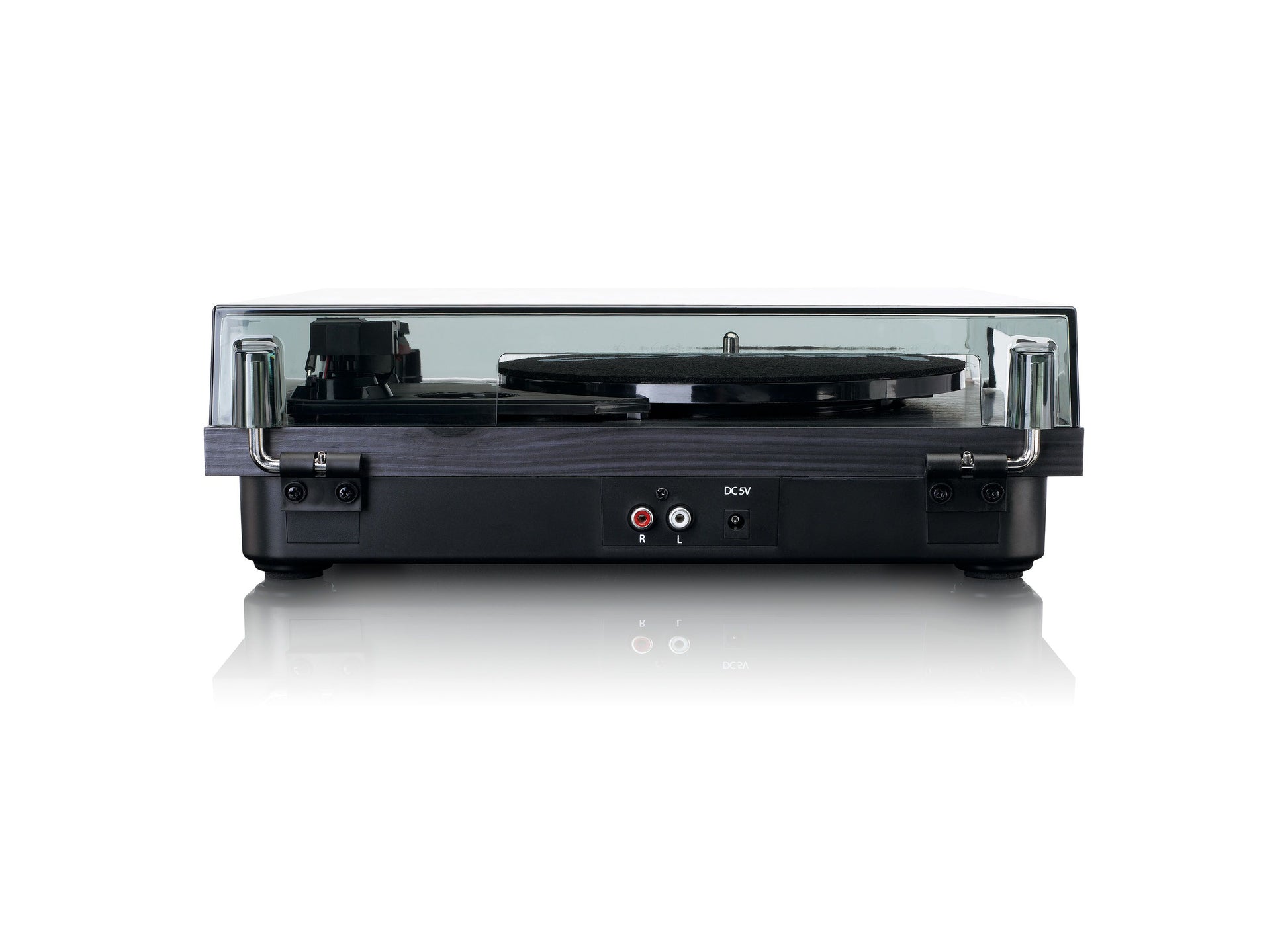 Lenco LS-10BK – Plattenspieler (Riemenantrieb, halbautomatisch), 33⅓/45/78 U/min – Schwarz