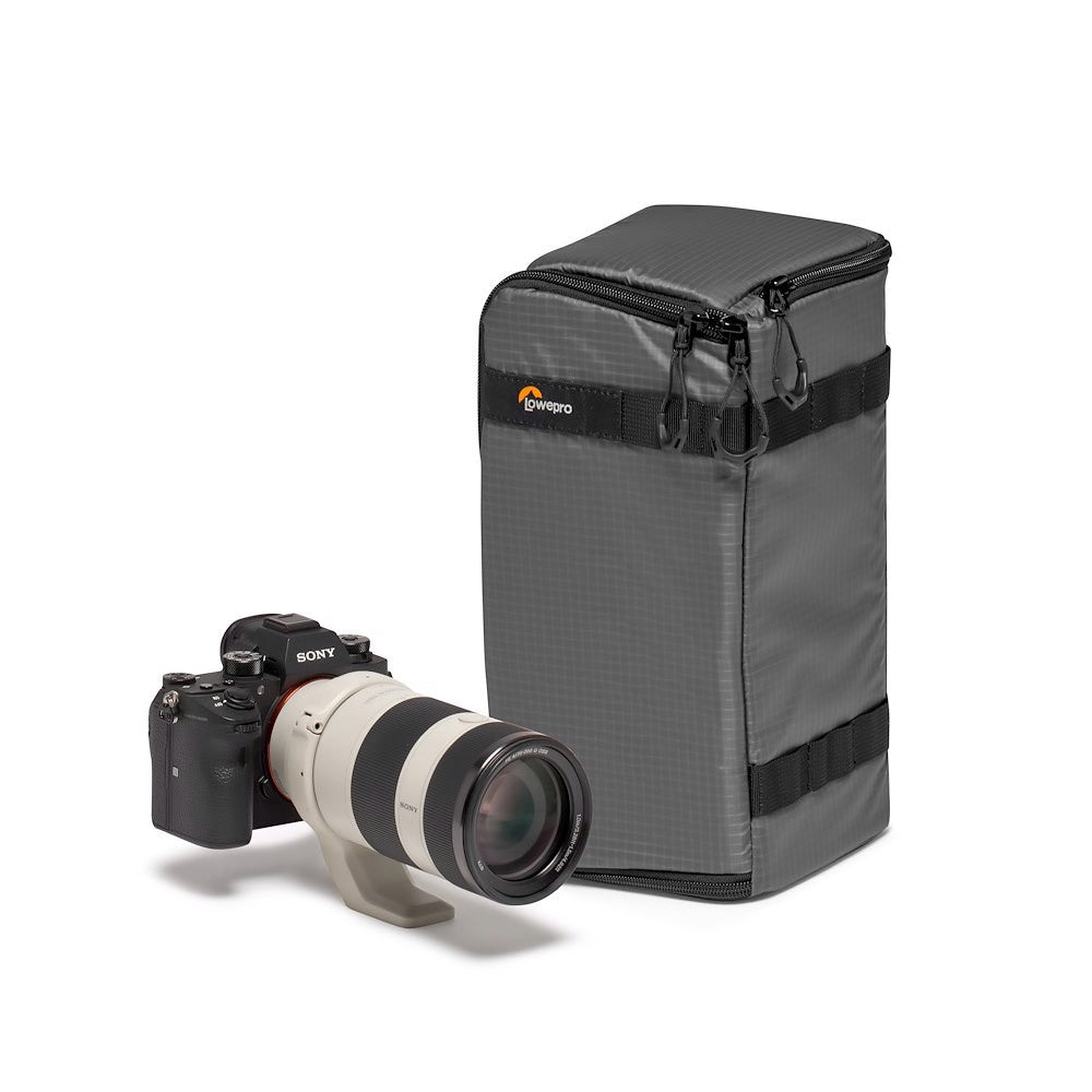 Lowepro GearUp PRO Kamera Box L II Toploader-Koffer – Grau – für DSLR und Pro-Mirrorless mit 70–200 mm f/2,8