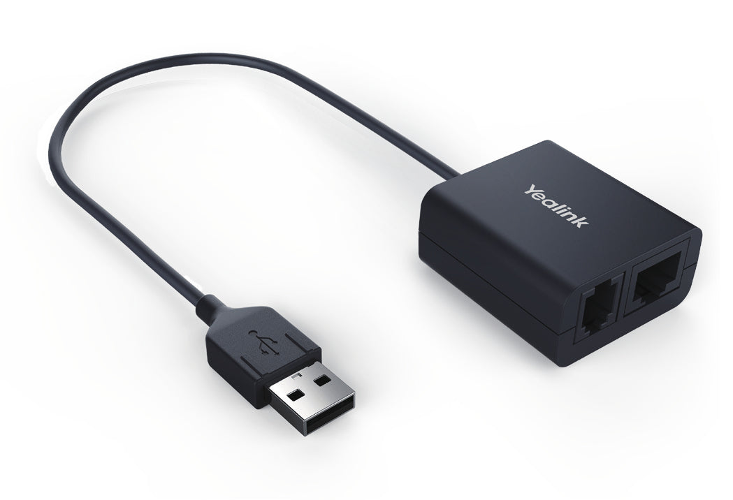 Yealink EHS40 – Headset-Dongle (USB-A), für Yealink T-Serie (z. B. T58A, T57W, T54W)