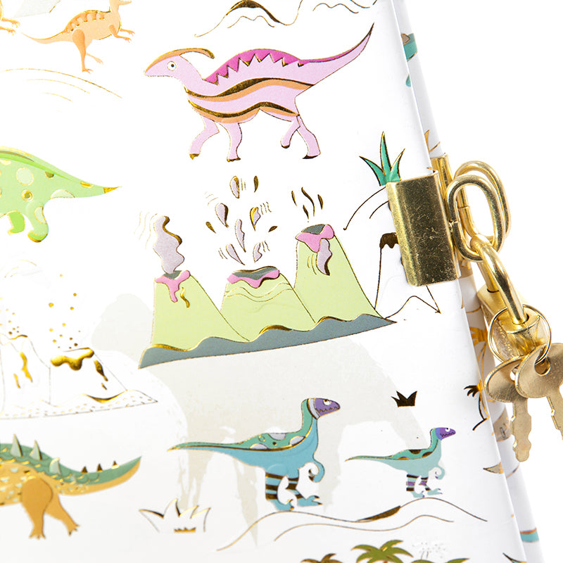 Goldbuch Tagebuch Dinosauria – 16,5 × 16,5 cm, 96 Seiten