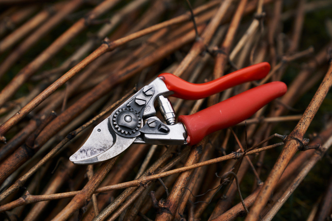 Felco 15 – Gartenschere 18 mm, Aluminiumgriff, Sicherheitssperre, Rot, 1 Stk.