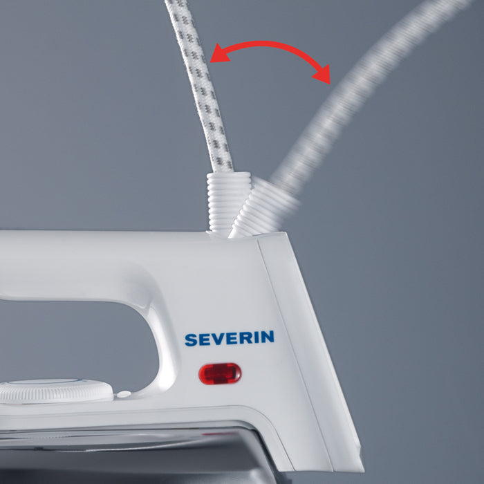 Severin Trocken- & Dampfbügeleisen BA 3211 – 50 ml, 1000 W – blau/silber