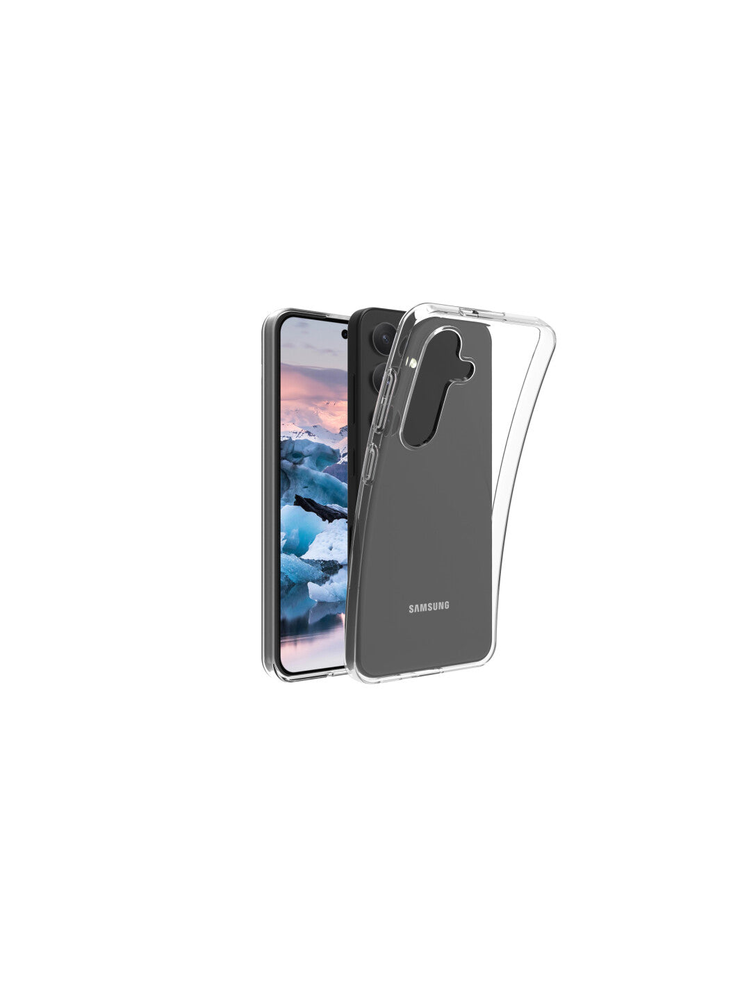 dbramante1928 Greenland Backcover – für Samsung Galaxy S24+, Transparent, schlagfest, kratzresistent