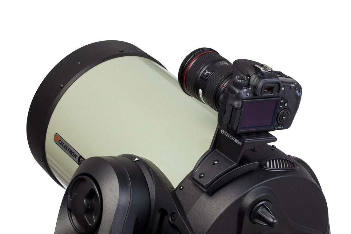 Celestron SC Piggyback Kamerahalterung – Teleskop-Piggyback, 140 × 88 × 100 mm, 224 g – Schwarz