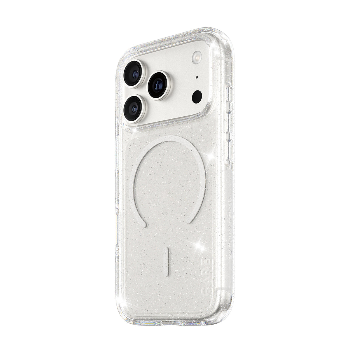 PanzerGlass Backcover – für Apple iPhone 17 Pro – StarLit weiss – TPU, MagSafe-kompatibel
