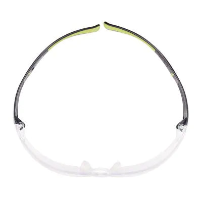 3M Schutzbrille, SecureFit 401 – Schwarz/Grau, Transparent, Antibeschlag, Kratzfest, 20 Stück