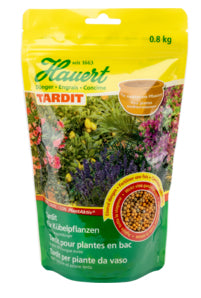 Hauert Langzeitdünger für Kübelpflanzen, 800 g, Granulat – für Mediterrane Pflanzen
