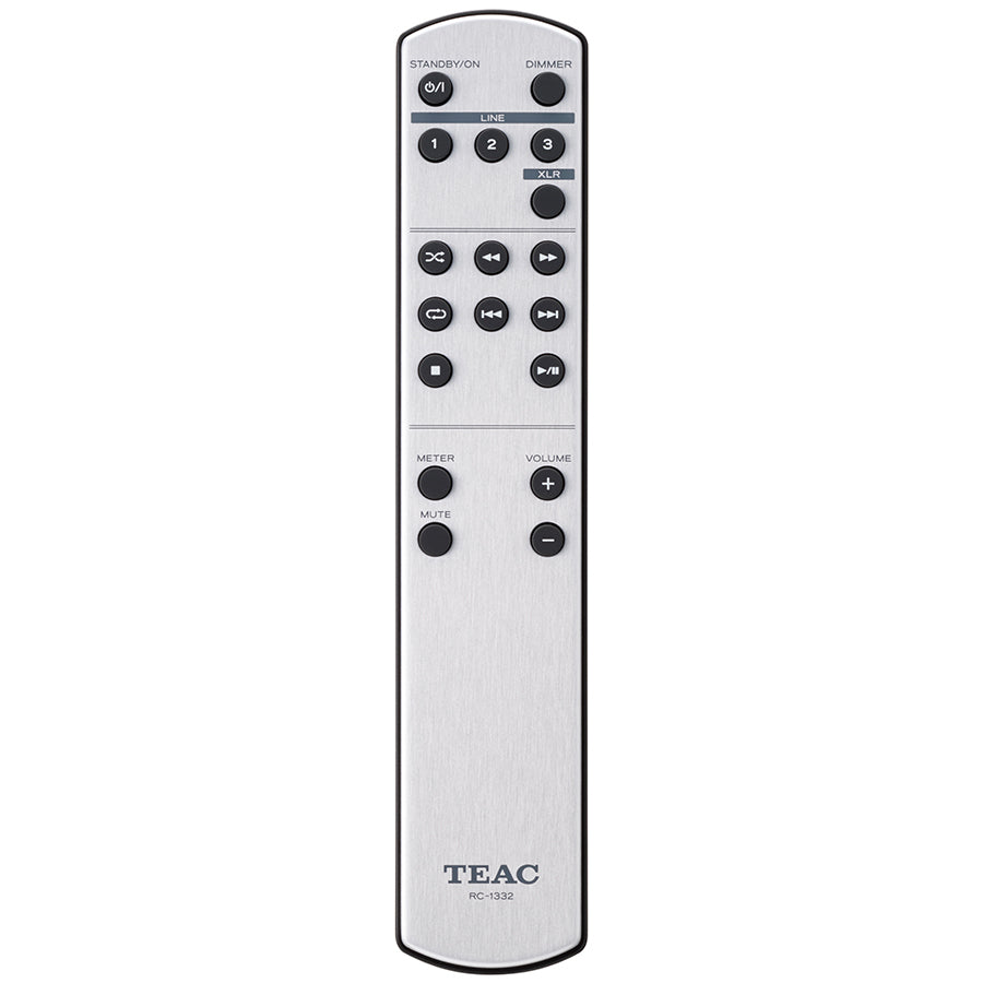 TEAC AX-505-S – Stereo-Vollverstärker, 2,0 Kanäle, 115 W RMS, Silber