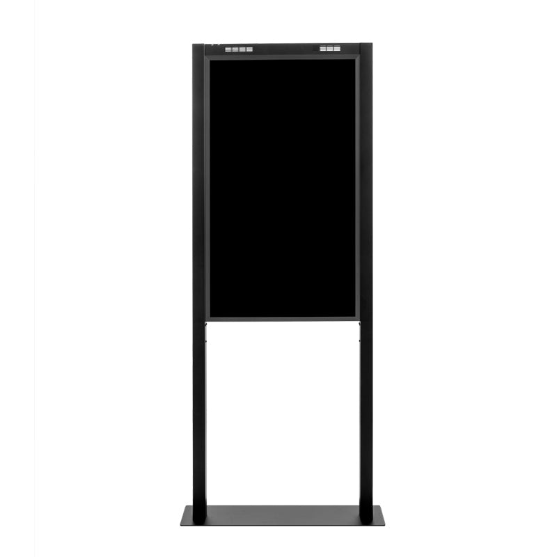 Hagor Bodenständer – 46" – VESA 400×400 – bis 35 kg, für Samsung OM46N-D – Floormount OM46N-D